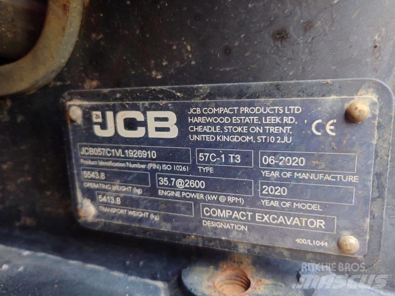 JCB 57 C-1 Minigrävare < 7t