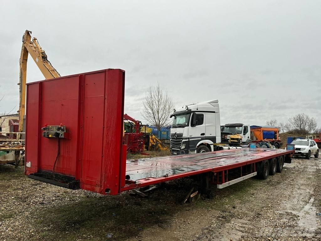 Van Hool 3 Axle Låg lastande semi trailer