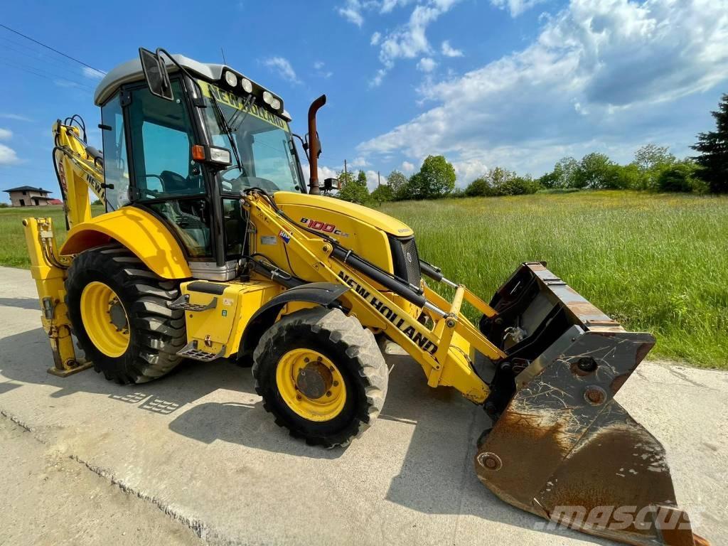 New Holland B 100 C Grävlastare