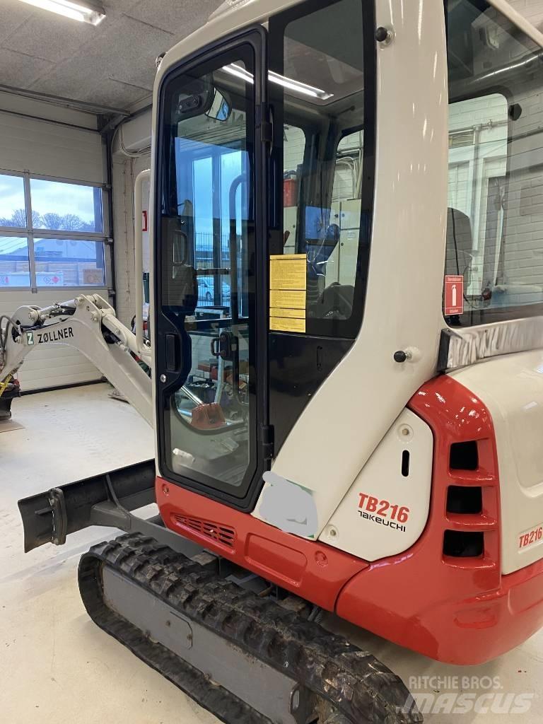 Takeuchi TB 216 Minigrävare < 7t
