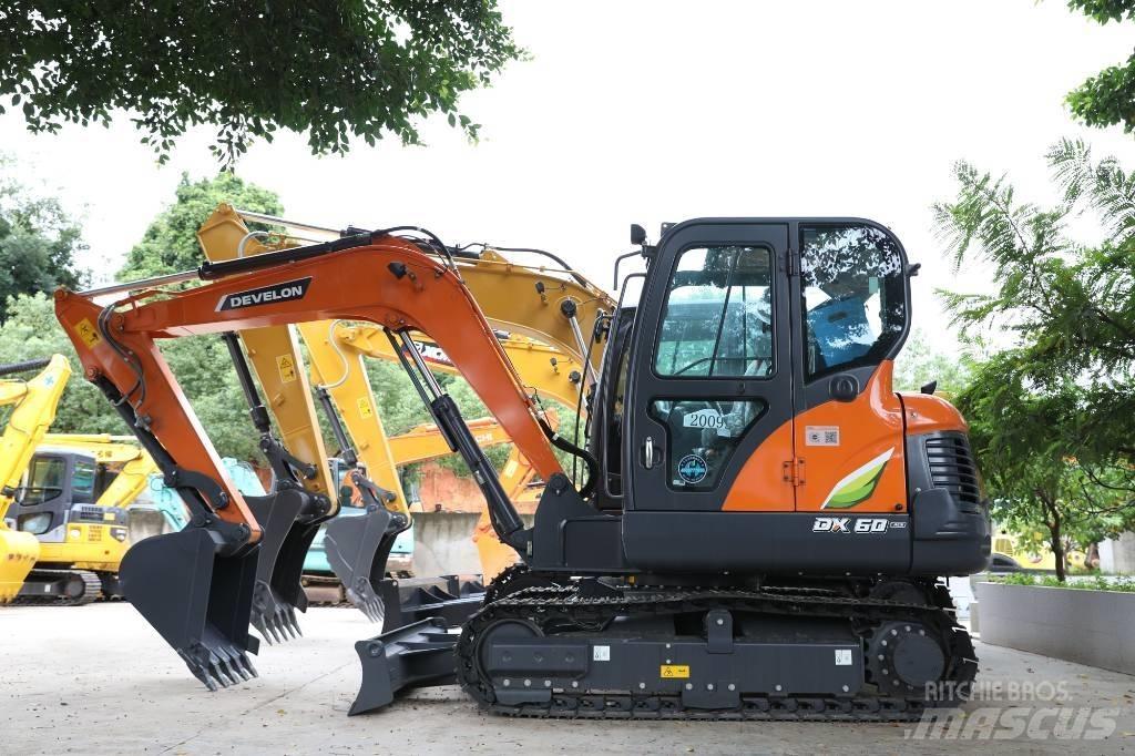 Doosan DX 60-10 Minigrävare < 7t