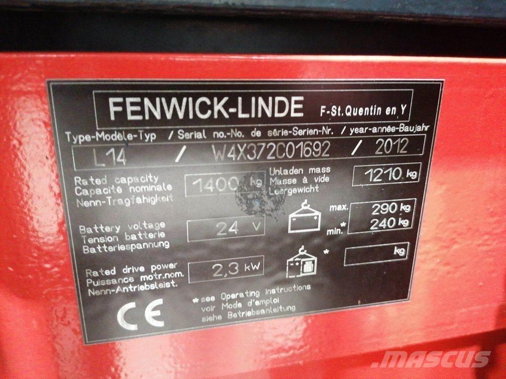 Linde L14 Staplare-led