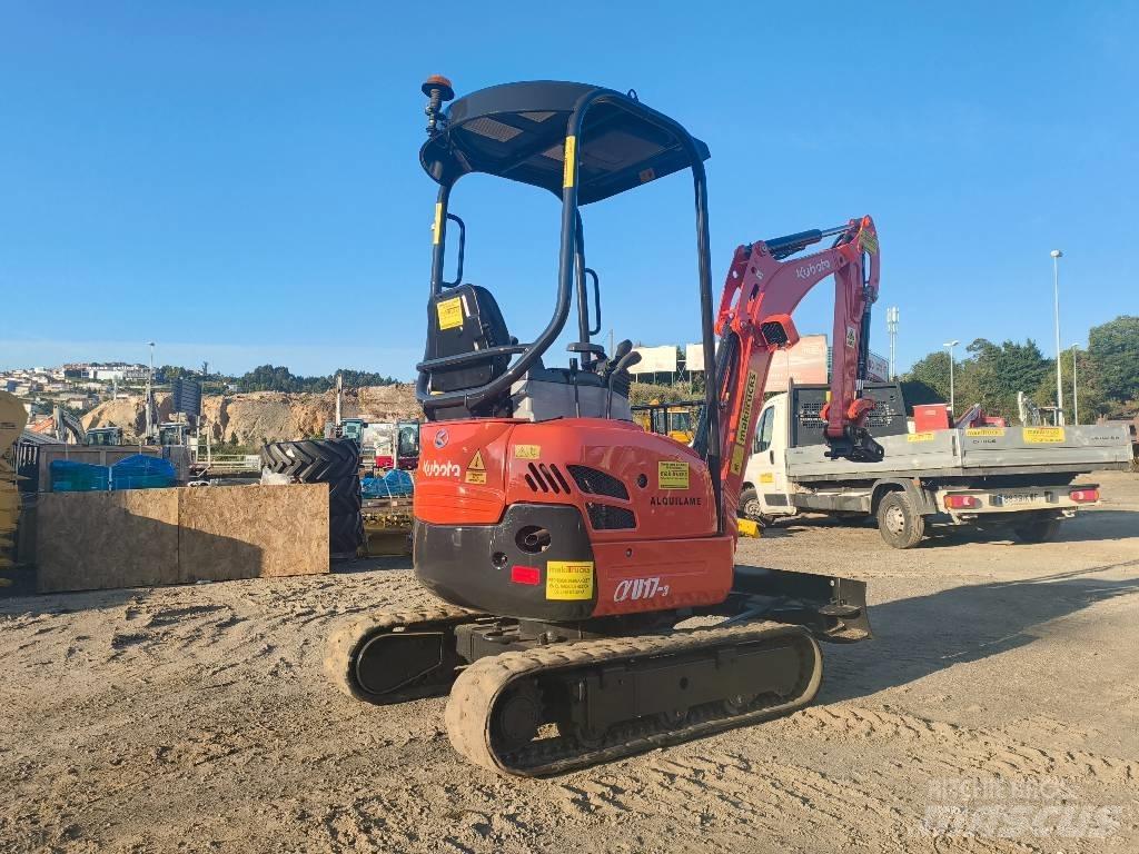 Kubota U 17-3 Minigrävare < 7t
