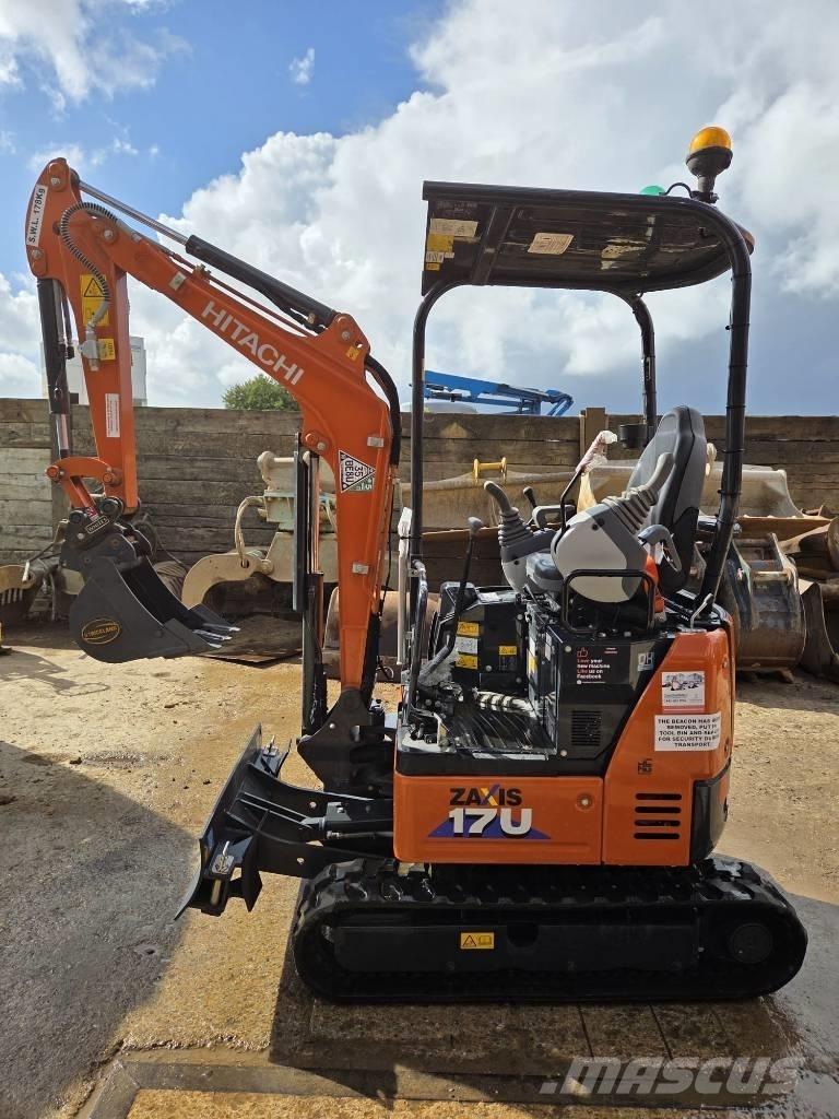 Hitachi ZX 17 U-6 Minigrävare < 7t