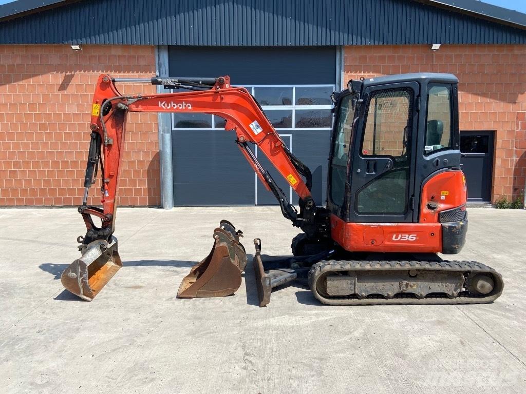 Kubota U 36-4 Minigrävare < 7t