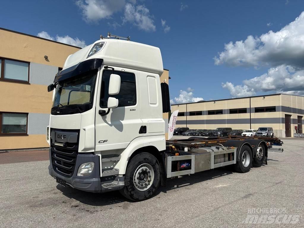 DAF CF 530 6x2 + BDF Växelflak-/Containerbilar