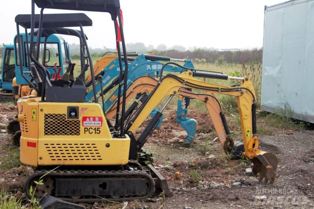 Komatsu pc 15 Minigrävare < 7t
