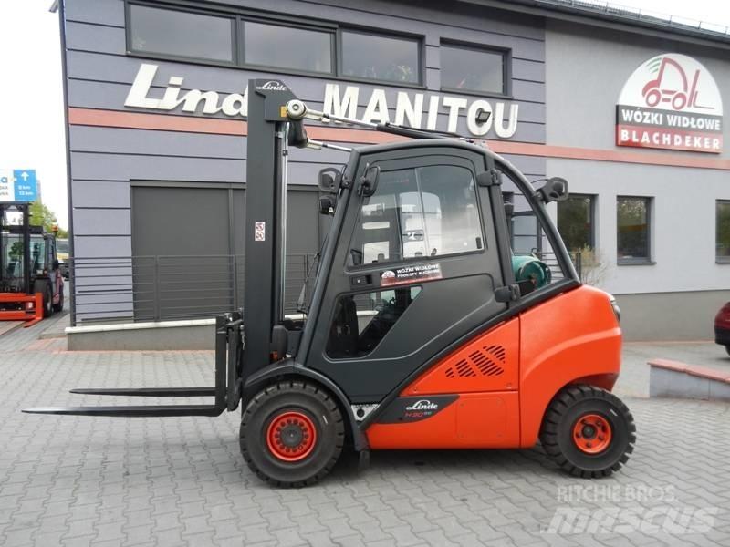 Linde H 30 T Gasolmotviktstruckar