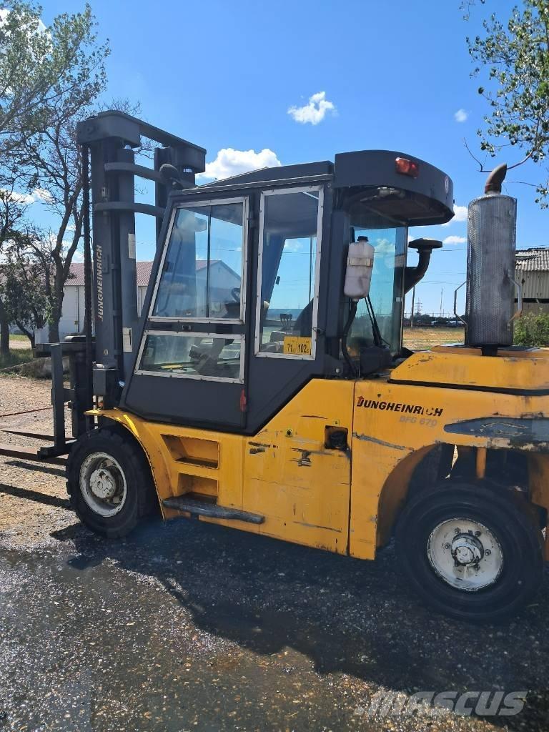 Jungheinrich DFG670 Dieselmotviktstruckar