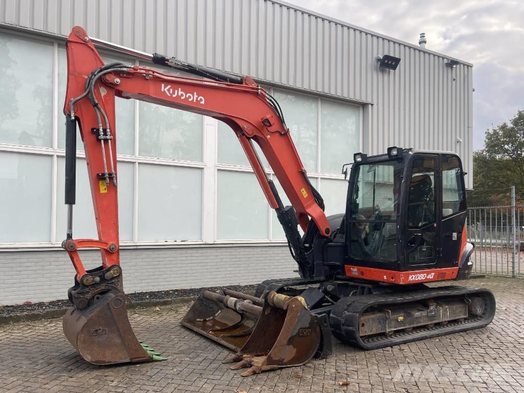 Kubota KX 080-4 CX Midigrävmaskiner 7t - 12t