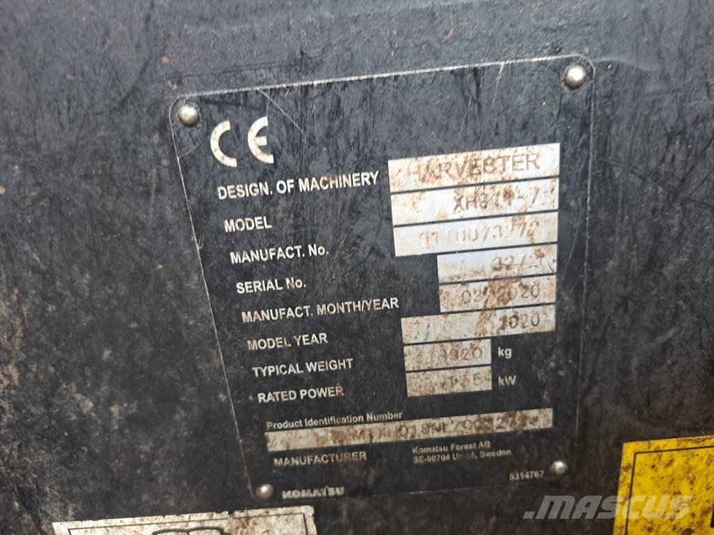 Komatsu 911 Skördare