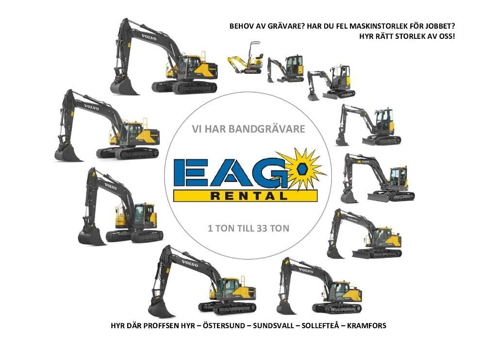 Volvo EC250EL Bandgrävare