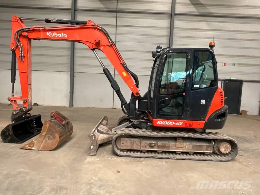 Kubota KX 080-4 A Midigrävmaskiner 7t - 12t