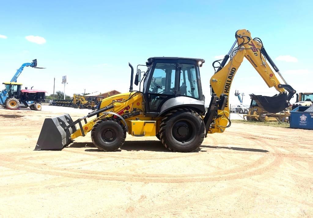 New Holland B75D Grävlastare