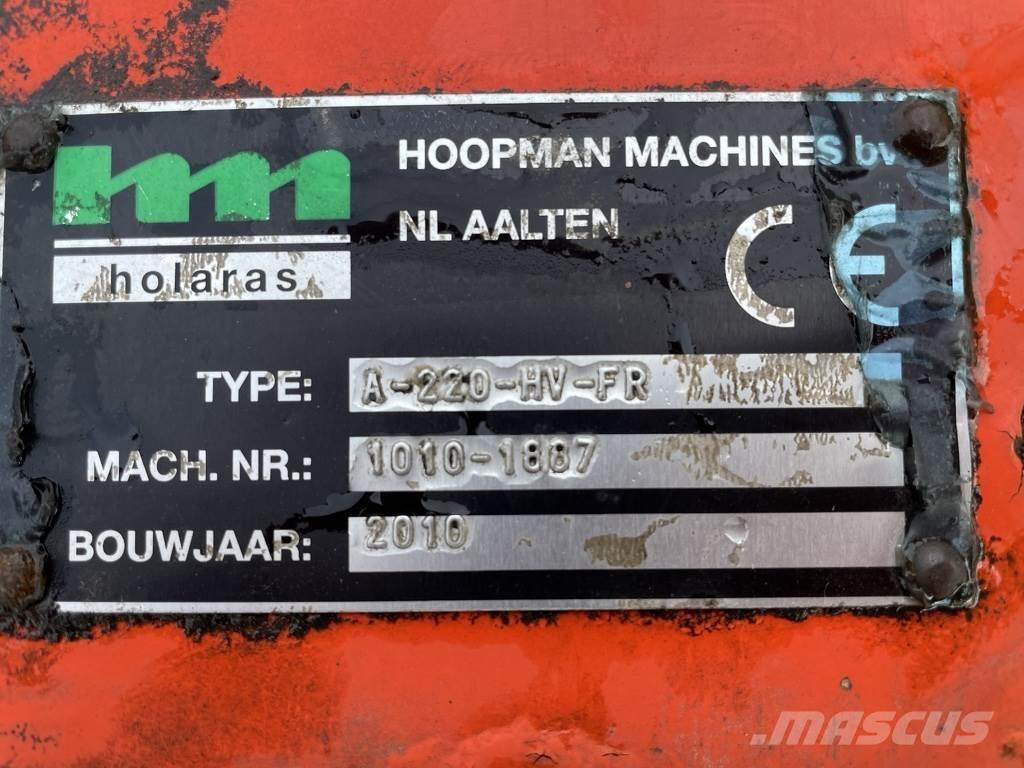 Holaras A220 Sopmaskiner