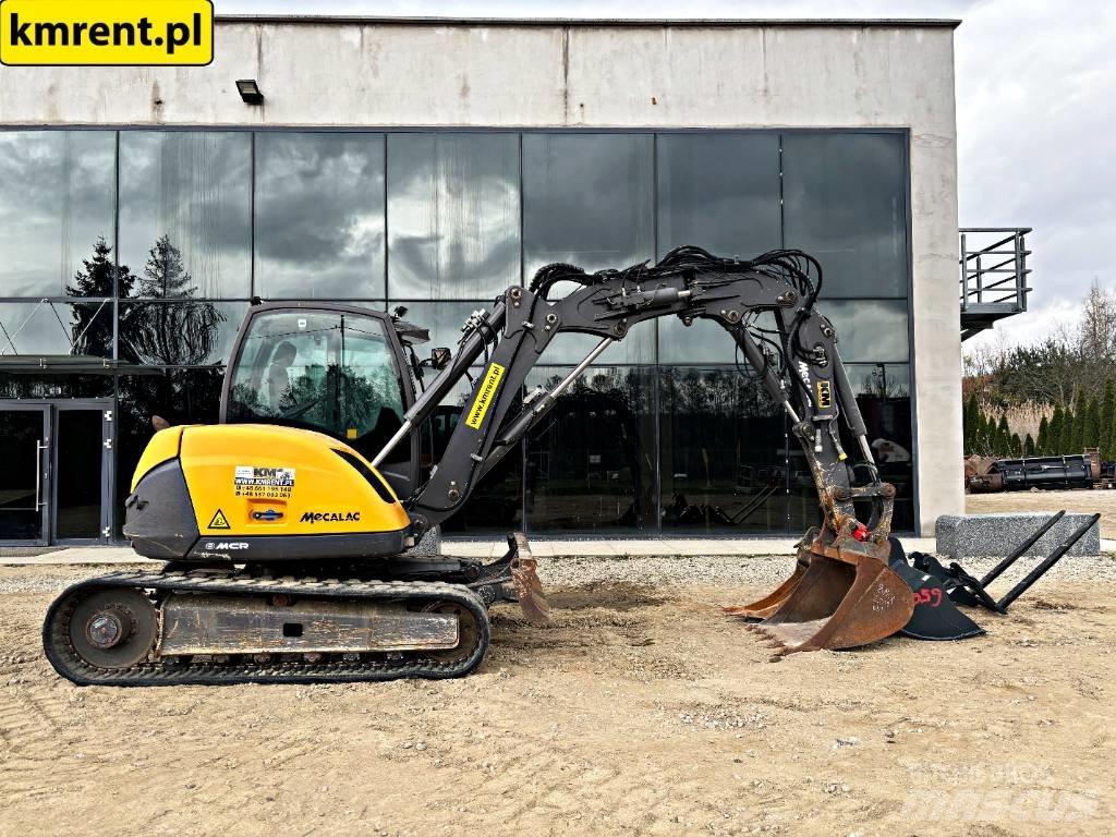 Mecalac 8 M CR Midigrävmaskiner 7t - 12t