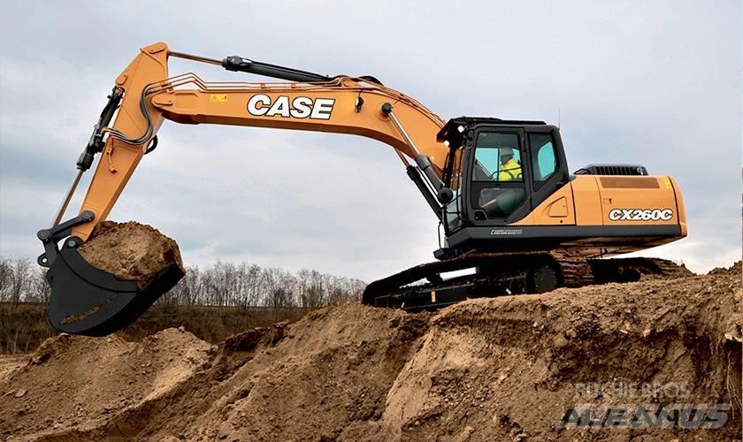 CASE CX 260 C Bandgrävare