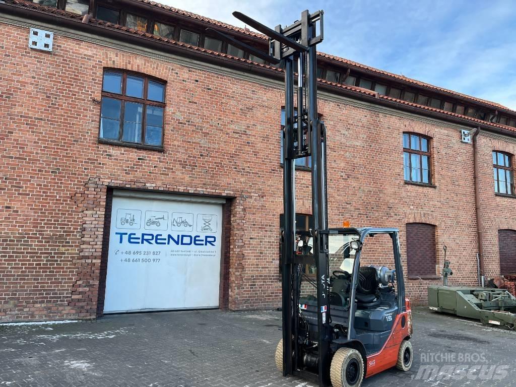 Toyota 8FG15F Gasolmotviktstruckar