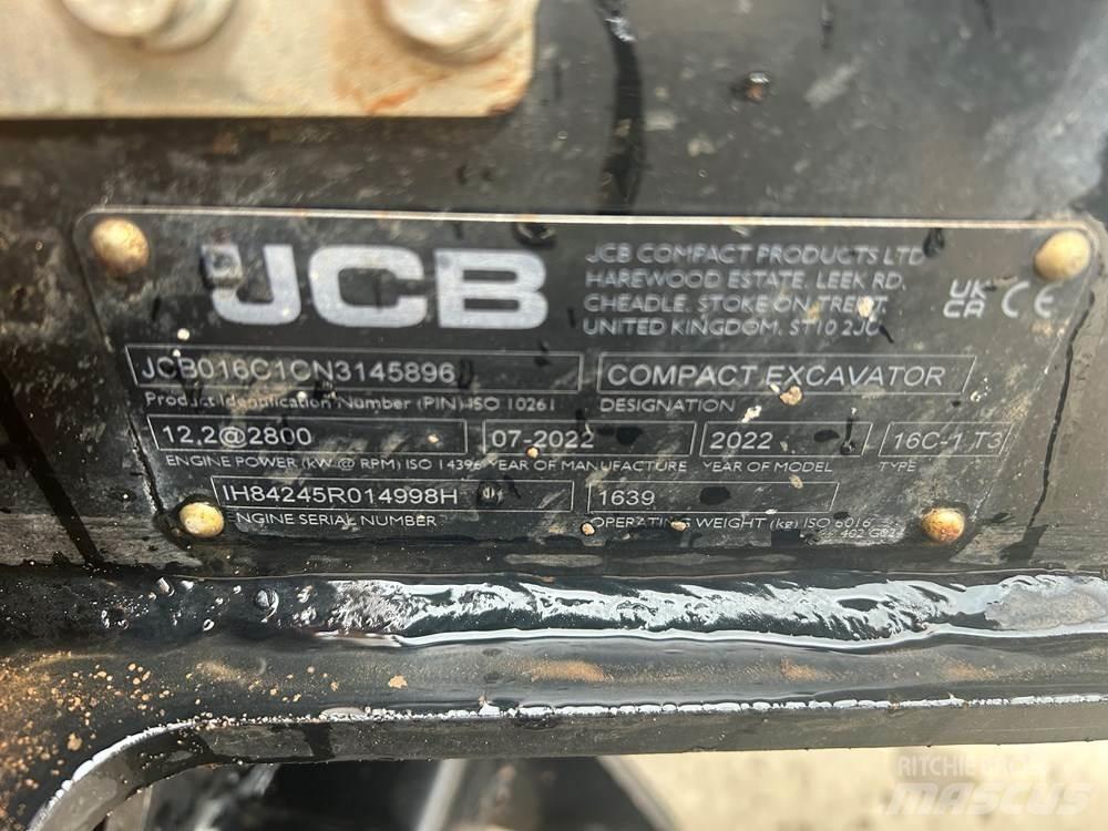 JCB 16C-1 Minigrävare < 7t
