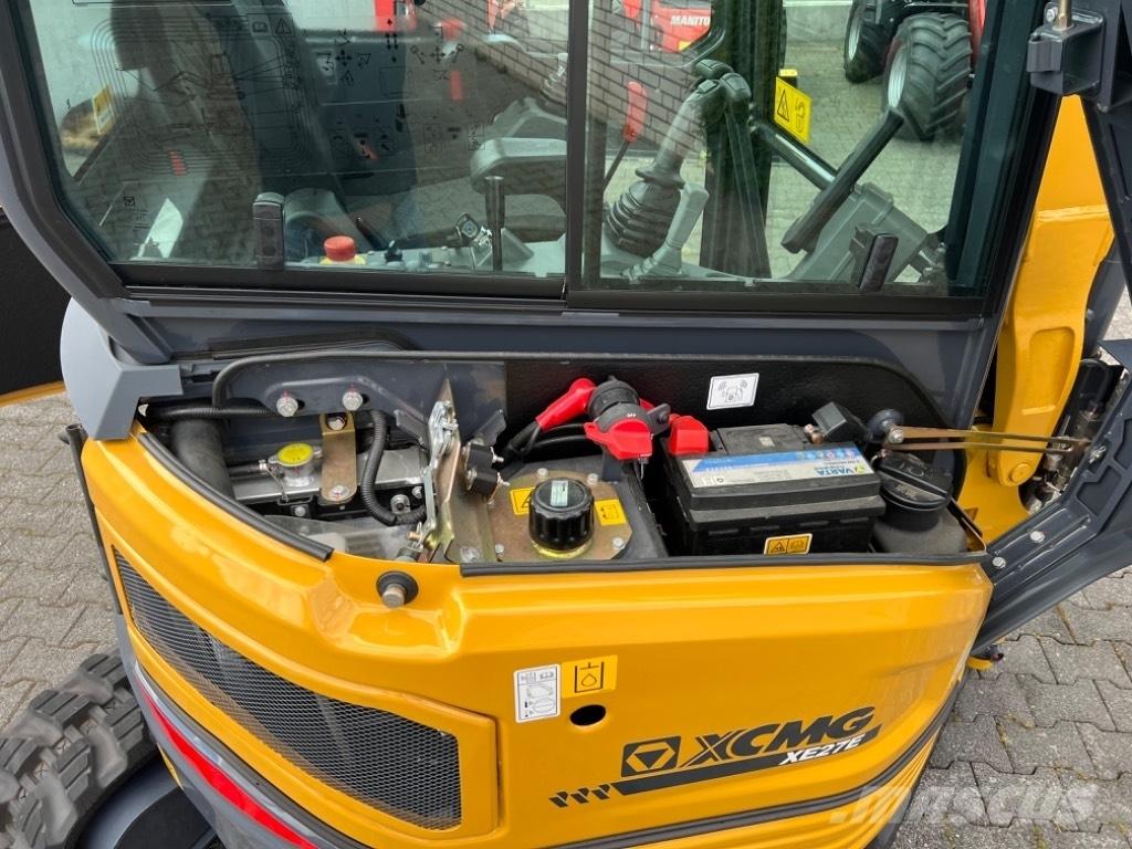 XCMG XE 27 E Minigrävare < 7t