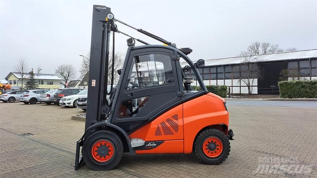 Linde H50D-02 Dieselmotviktstruckar