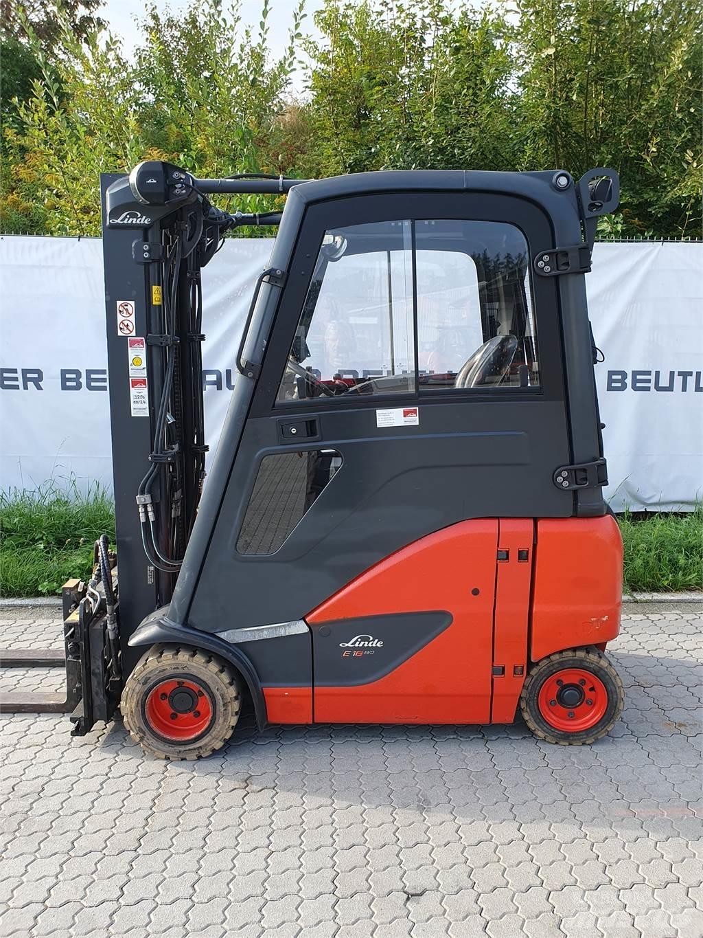 Linde E18PH Elmotviktstruckar