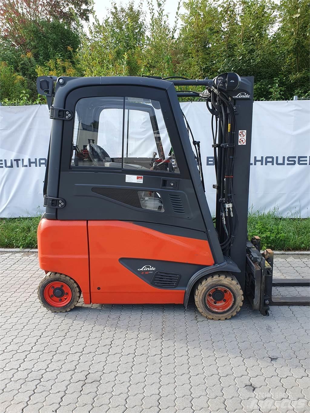 Linde E18PH Elmotviktstruckar