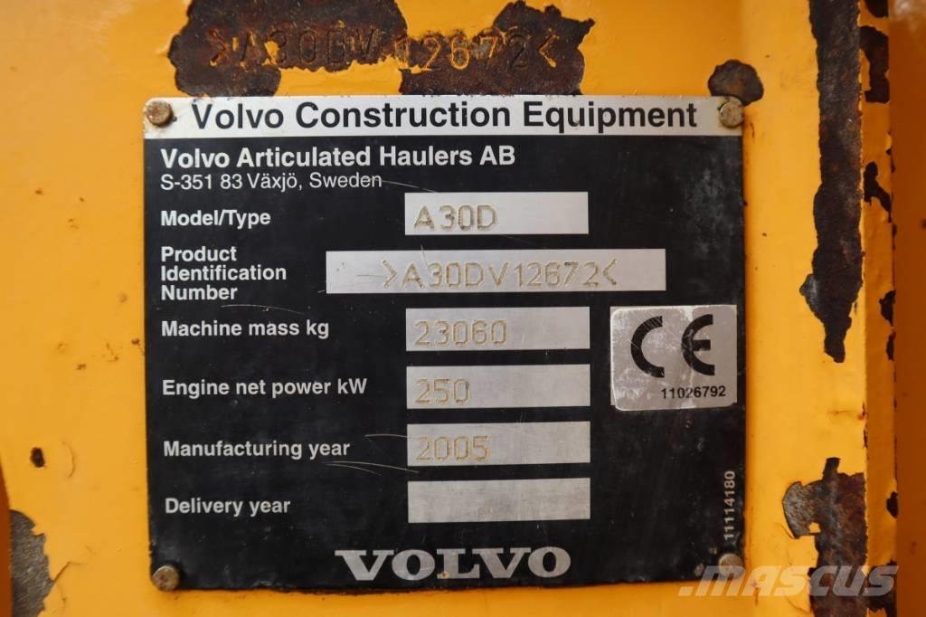 Volvo A 30 D Midjestyrd dumper