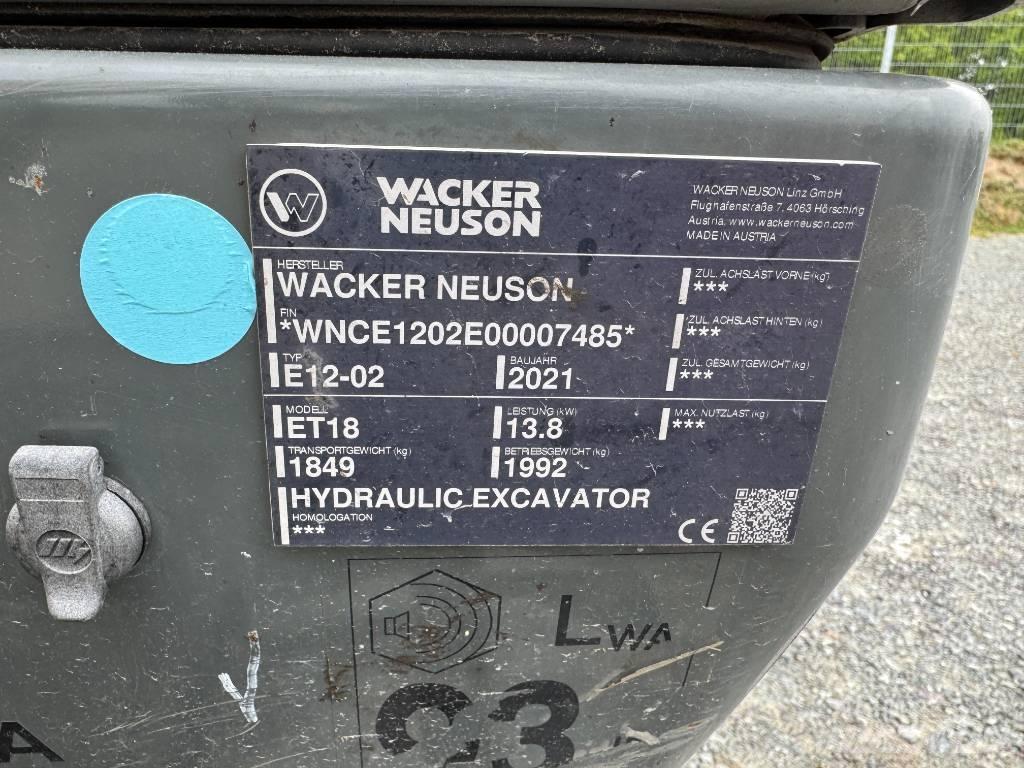 Wacker Neuson ET18 Bandgrävare