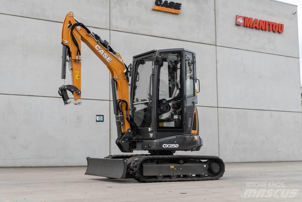 CASE CX 25D Minigrävare < 7t