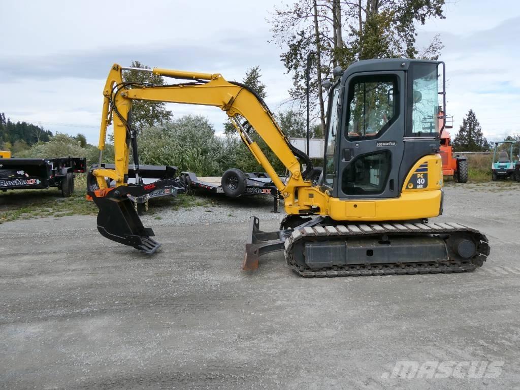 Komatsu PC 40 MR-3 Minigrävare < 7t