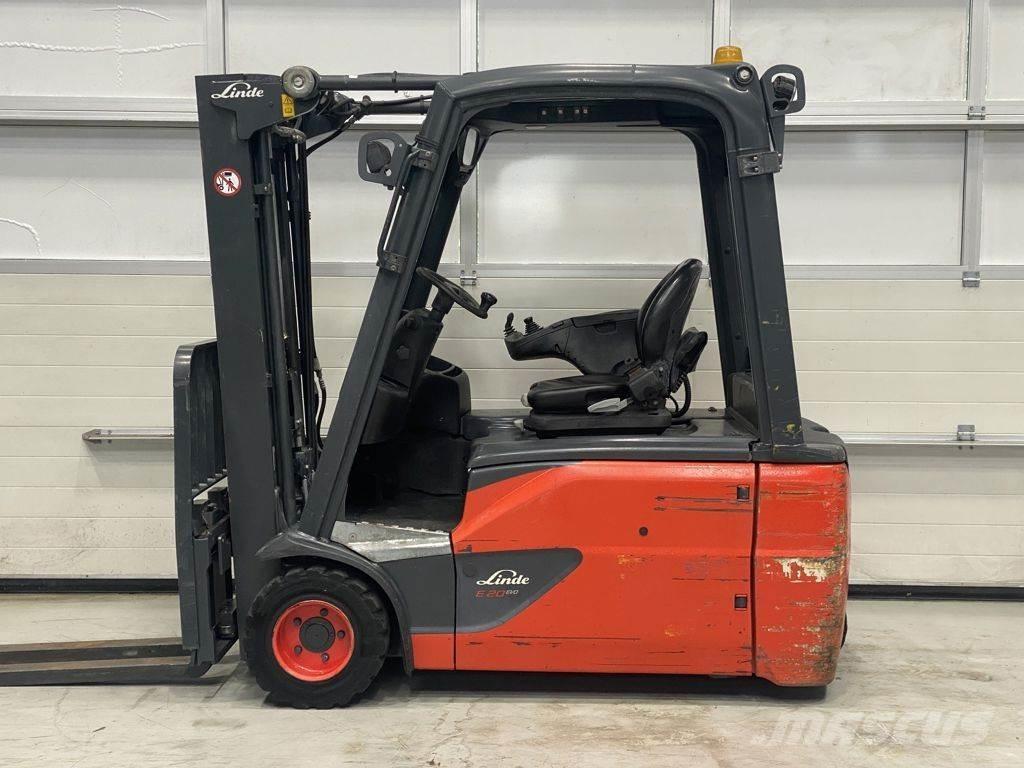 Linde E20L-02 Elmotviktstruckar
