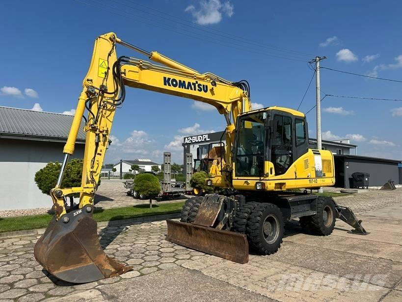 Komatsu PW 160-7E0 Hjulgrävare