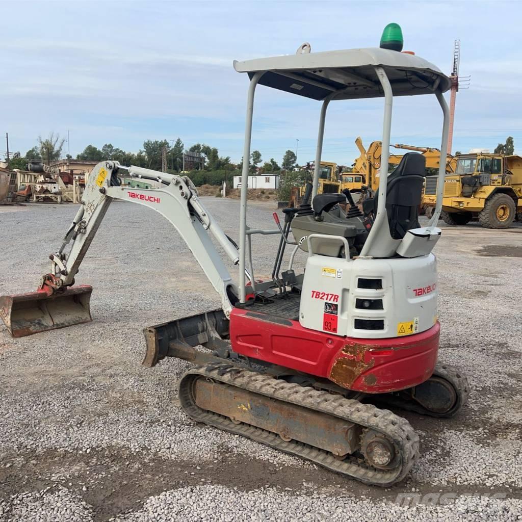 Takeuchi TB 217 R Minigrävare < 7t