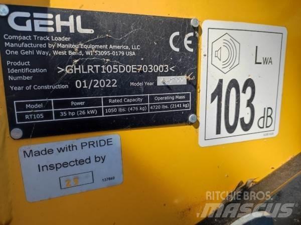 Gehl RT105 Bandlastare