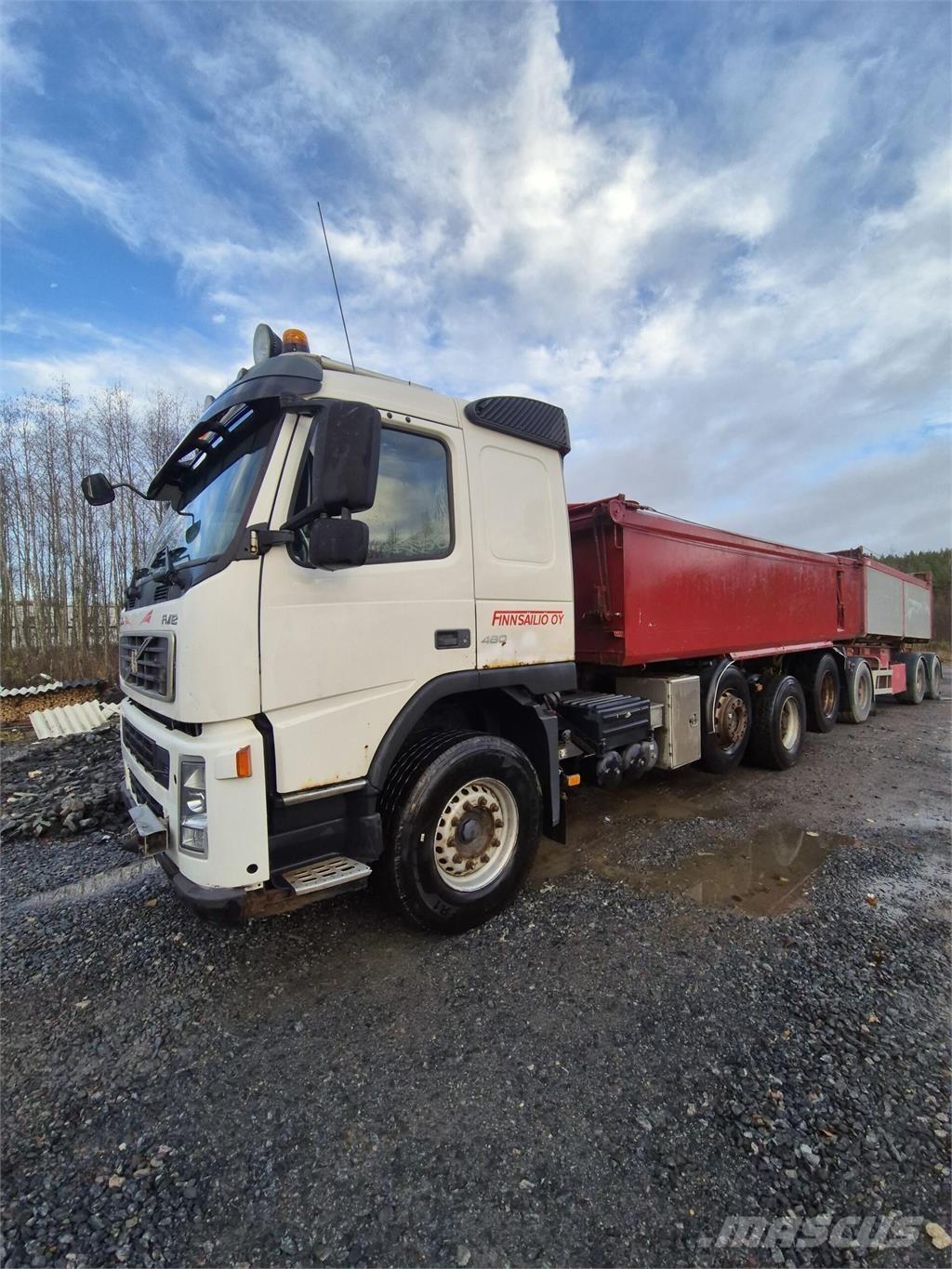 Volvo FM12 8x2 Tippbilar