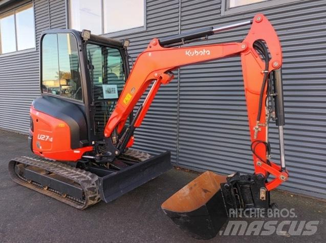 Kubota u27-4 Minigrävare < 7t