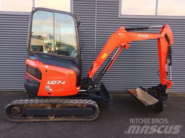Kubota u27-4 Minigrävare < 7t