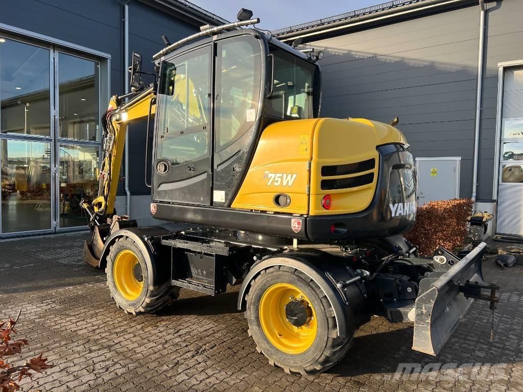 Yanmar B 75 W Hjulgrävare