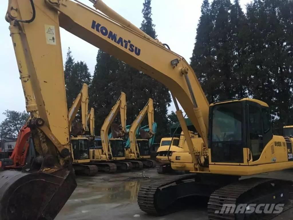 Komatsu pc200-7 Bandgrävare