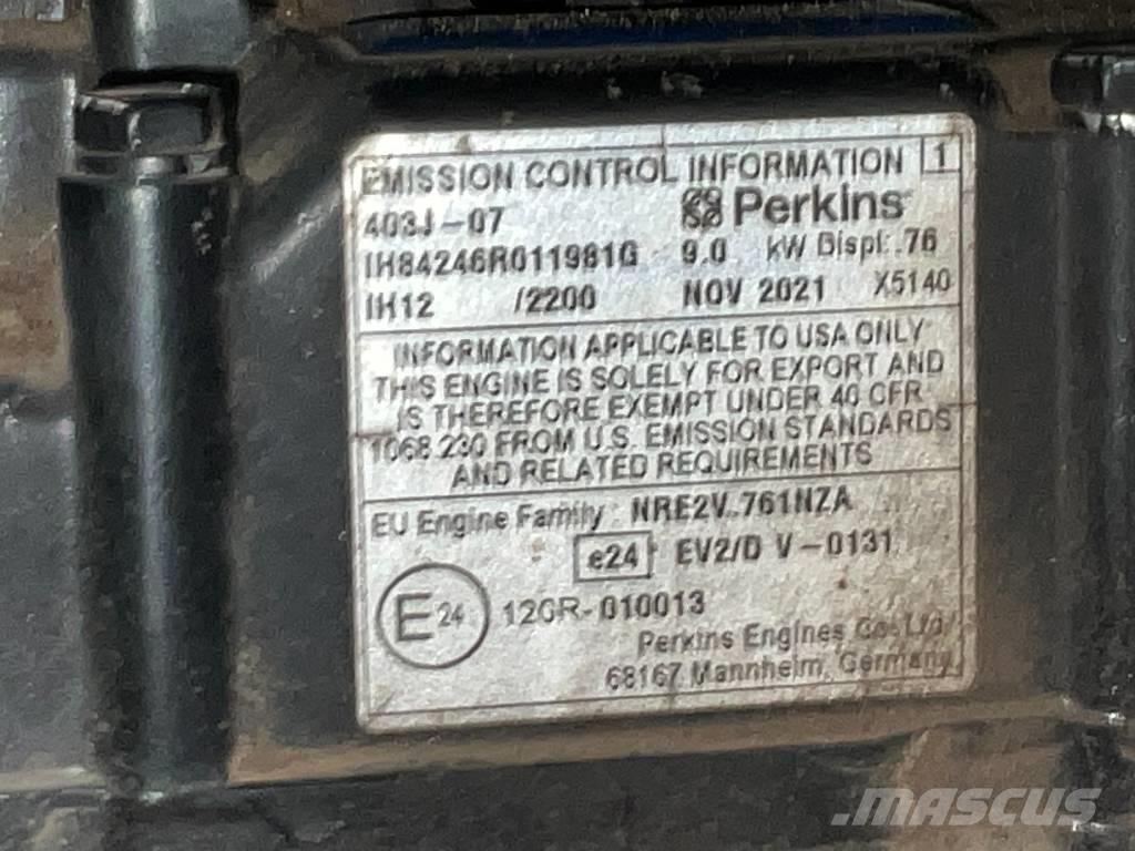 JCB 8008 CTS Minigrävare < 7t