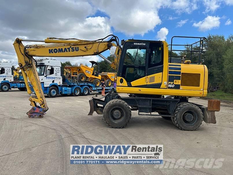 Komatsu PW 160-11 Hjulgrävare