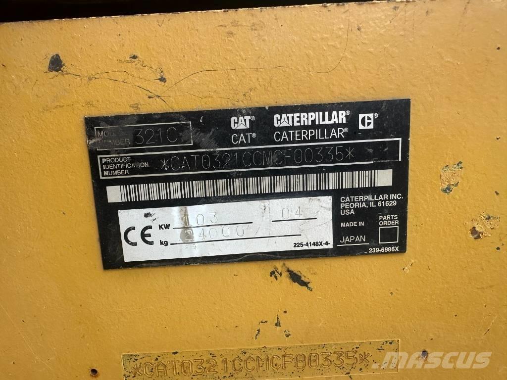 CAT 321 C Bandgrävare