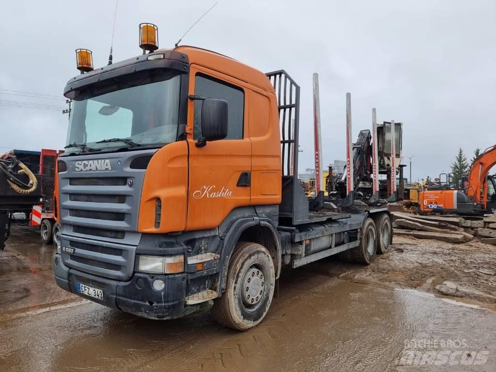 Scania R 580 Timmerbilar