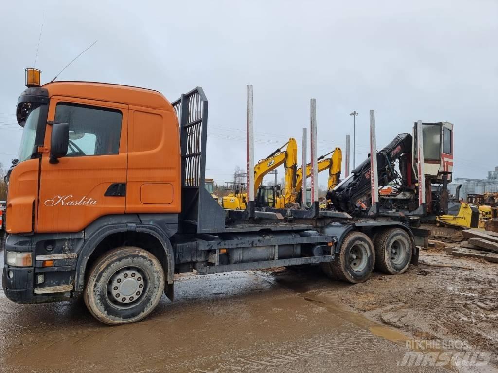 Scania R 580 Timmerbilar