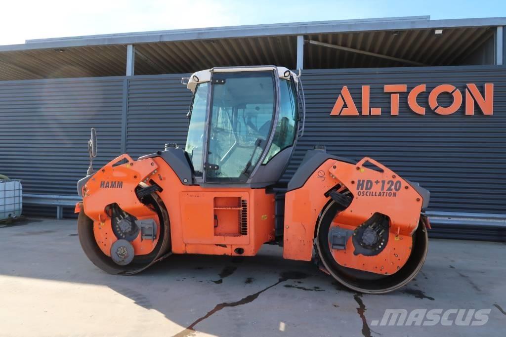 Hamm HD+ 120 VO Tvåvalsvältar