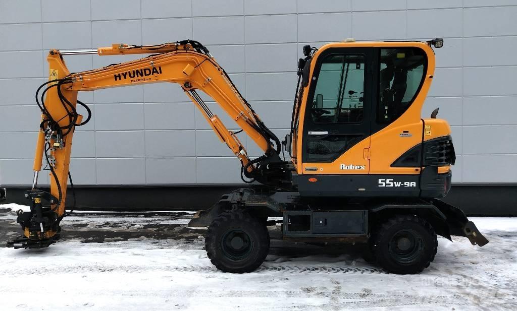 Hyundai 55W-9a Hjulgrävare