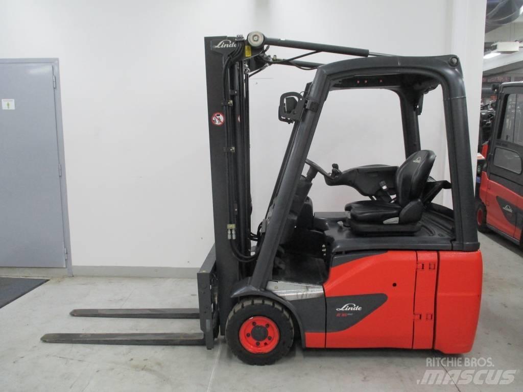 Linde E 16 C-02 Elmotviktstruckar