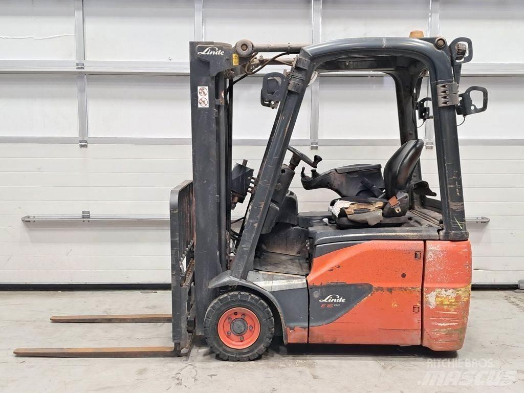 Linde E16C-02 Elmotviktstruckar