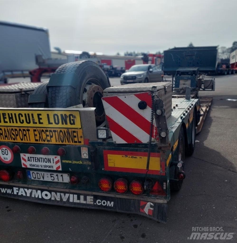 Faymonville STBZ-2VA Låg lastande semi trailer